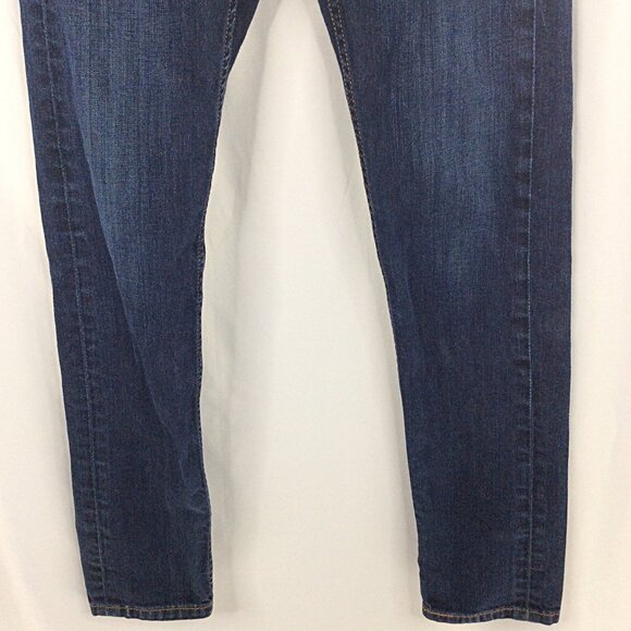 Levis 510 Super Skinny Jeans Size 28x32 (29x30 measures) Dark Wash Denim - Picture 4 of 9